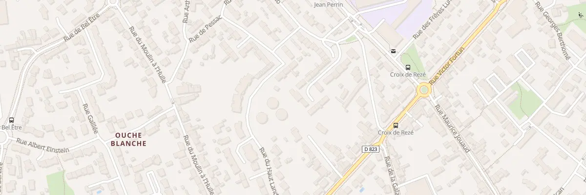 Plan du 10 Rue Etienne Monnot à Rezé
