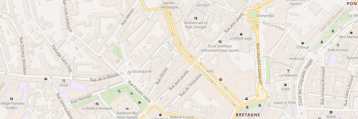 Plan du 9 Rue du Marchix à Nantes