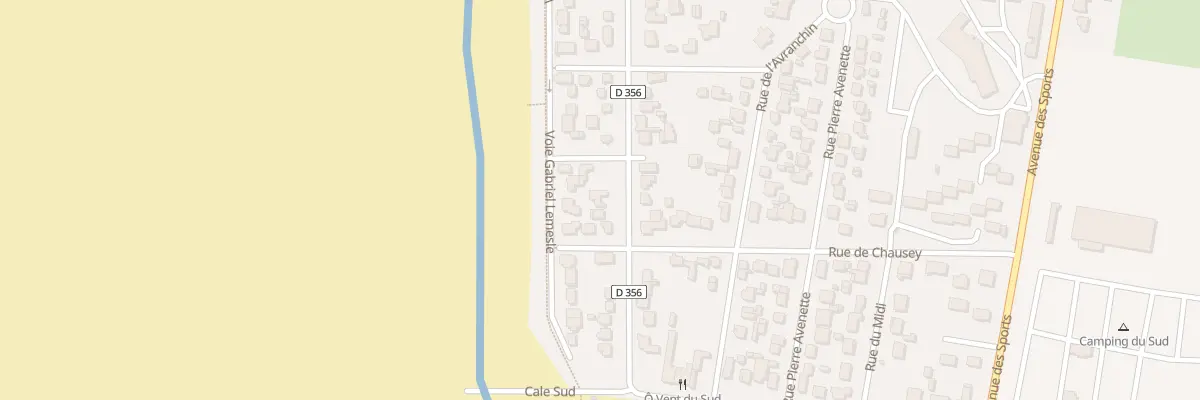 Plan du 70 Av Antony de Barbe à Hauteville-sur-Mer