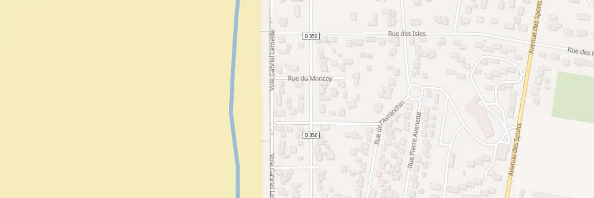 Plan du 52 Av Antony de Barbe à Hauteville-sur-Mer