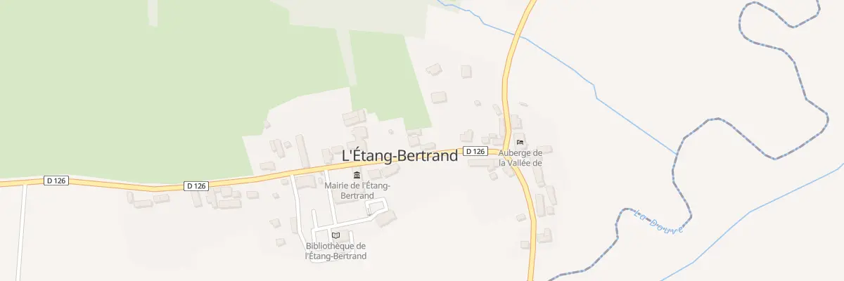 Plan du 12 Rte de l’Étang à L’Étang-Bertrand