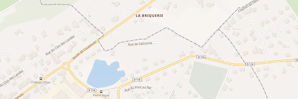 Plan du 146 Rue de la Salicorne à Donville-les-Bains