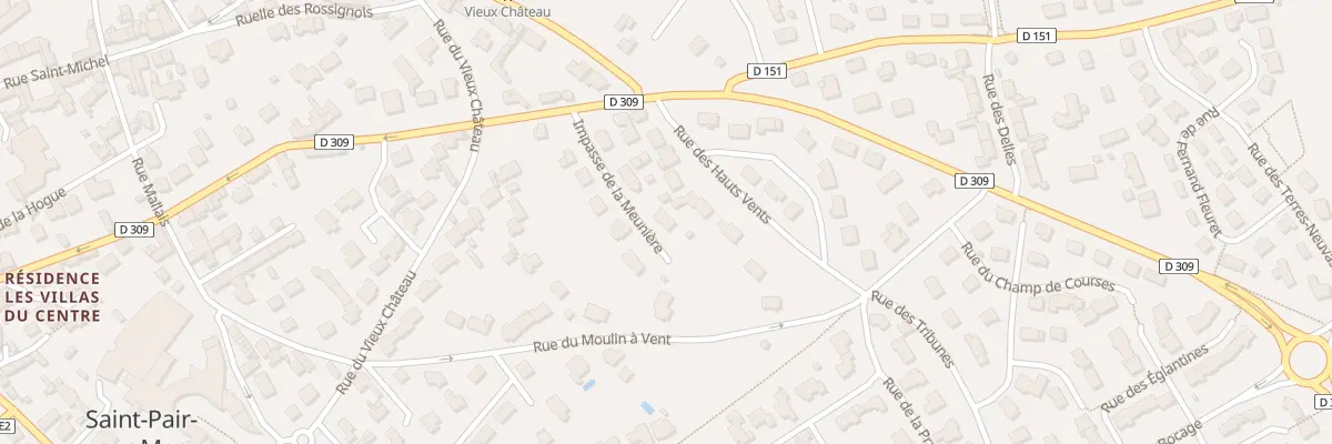 Plan du 95 Imp de la Meuniere à Saint-Pair-sur-Mer