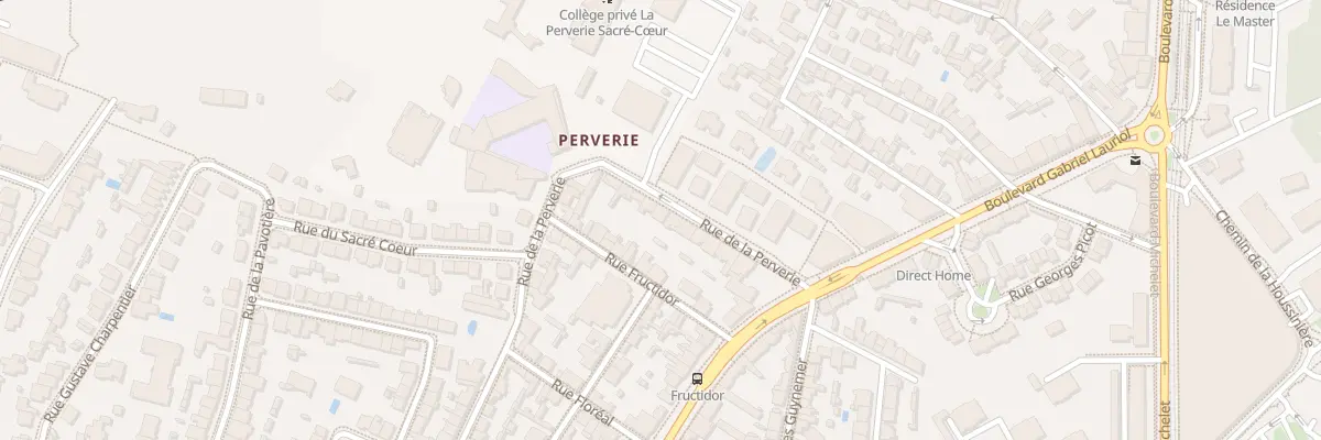 Plan du 60 Rue de la Perverie à Nantes