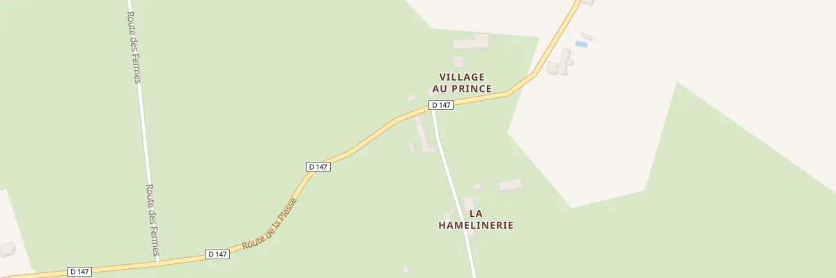 Plan du 5033A Village au Prince à Catteville