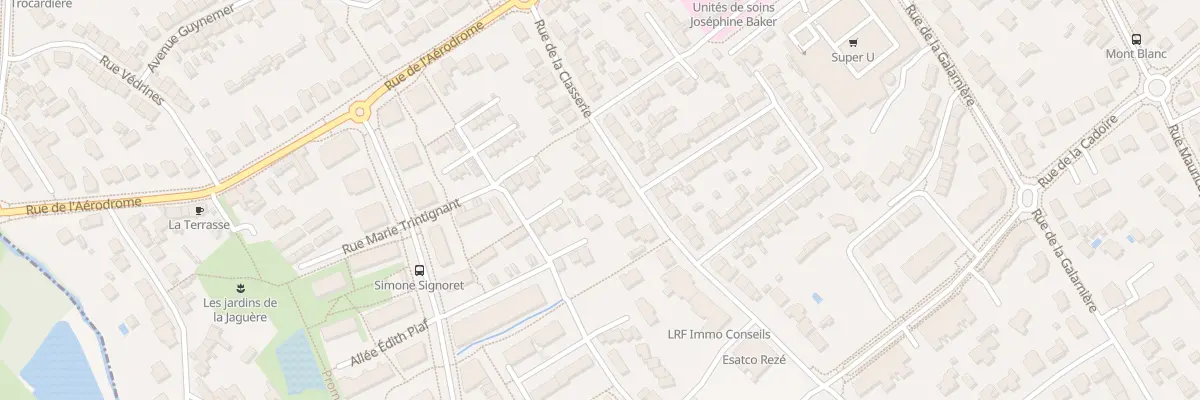 Plan du 28 Rue de la Classerie à Rezé