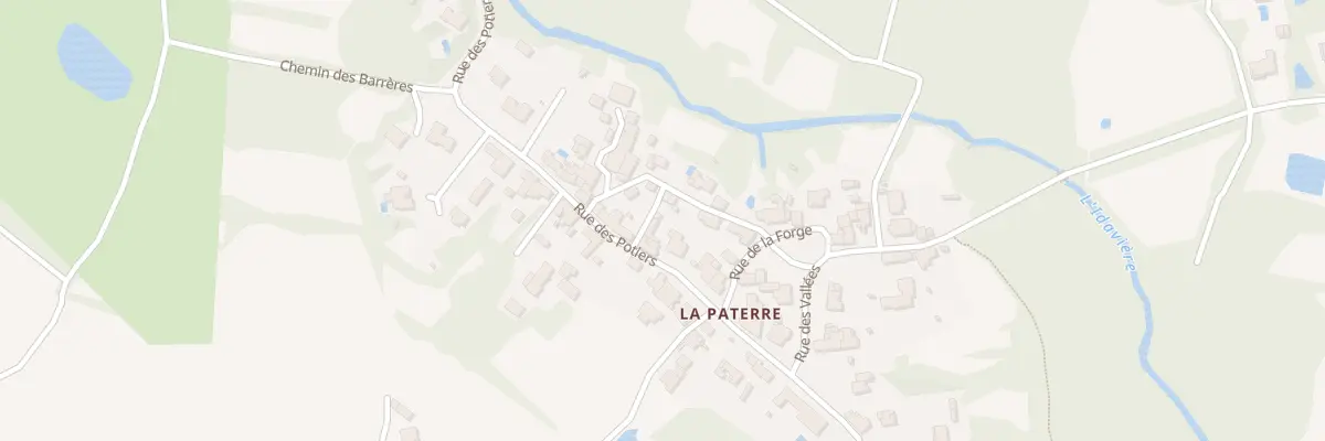 Plan du 5144 La Paterre à Landeronde