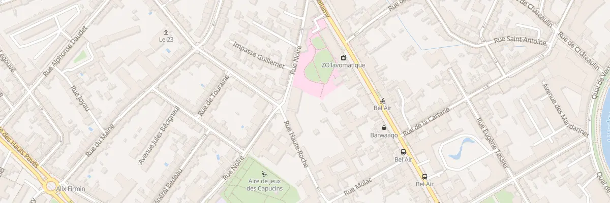 Plan du 21 Rue Noire à Nantes