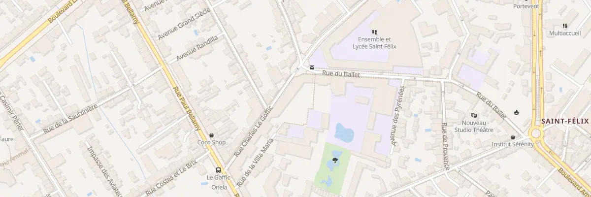 Plan du 4 Pl du Croisic à Nantes