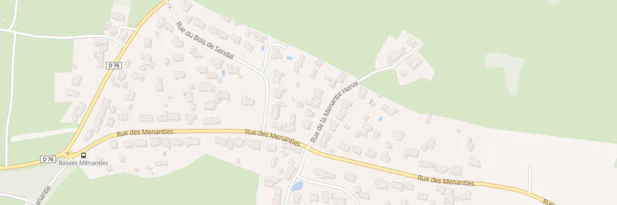 Plan du 3 Rue de la Ménantie-Hervé à Pont-Saint-Martin