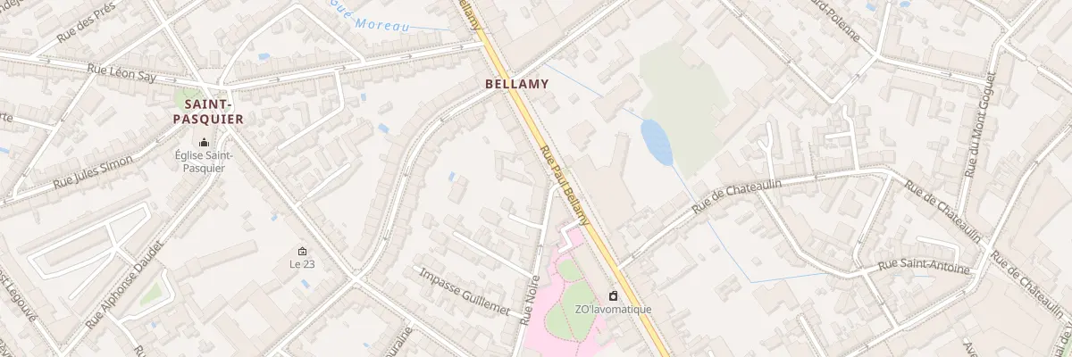 Plan du 127 Rue Paul Bellamy à Nantes