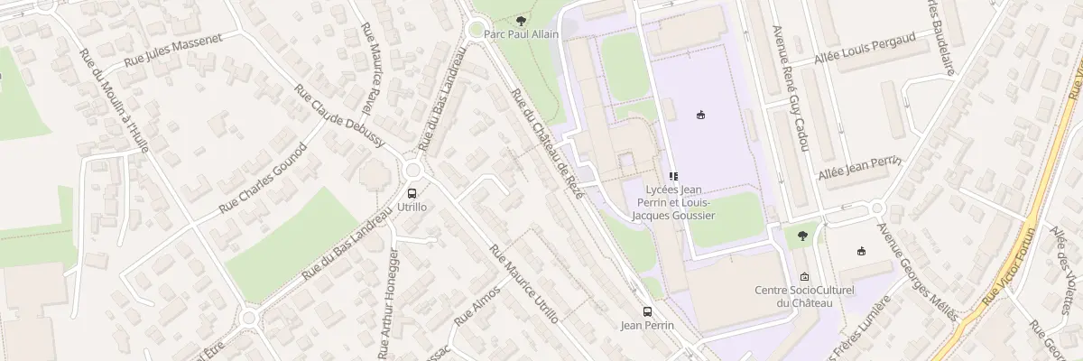 Plan du 45 Rue du Château de Rezé à Rezé