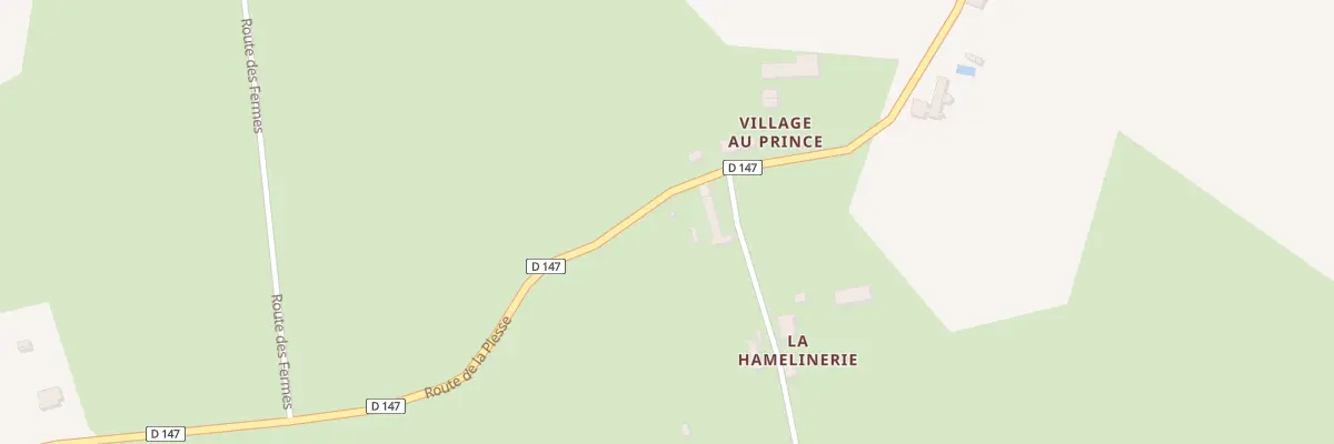 Plan du 10 Rte des Monts à Catteville