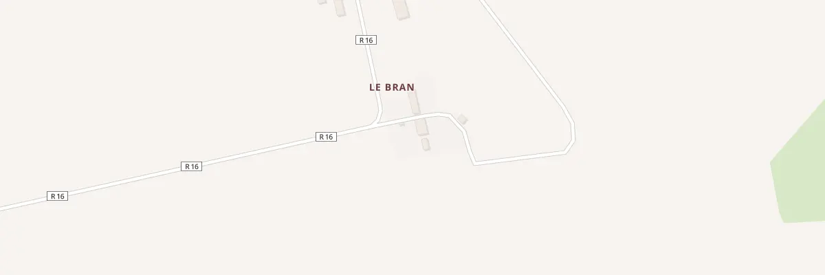 Plan du 2 Le Bran à Nozay