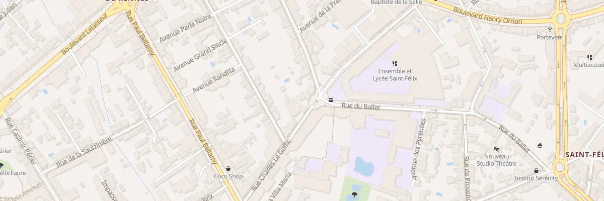Plan du 5 Pl du Croisic à Nantes