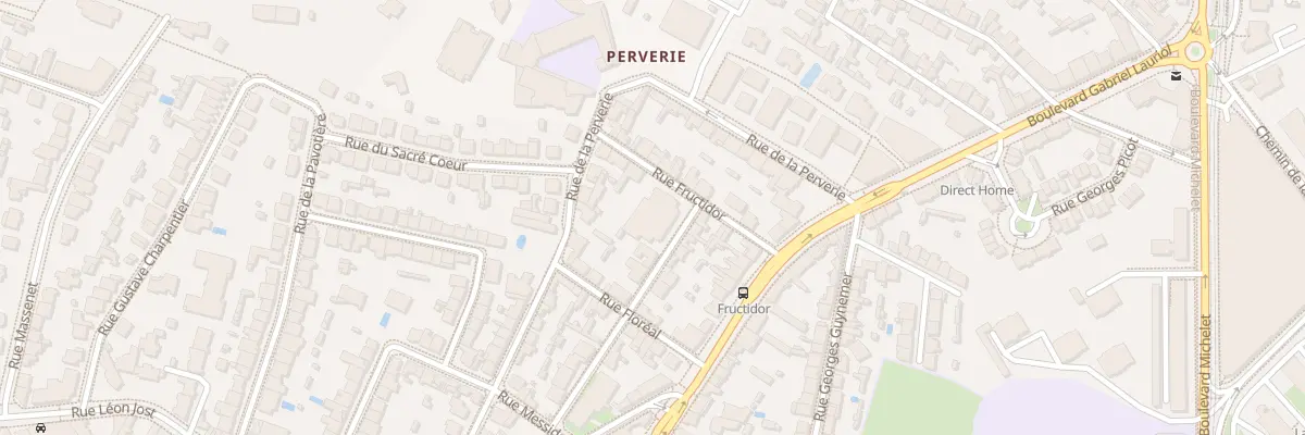 Plan du 21 Rue Vendémiaire à Nantes