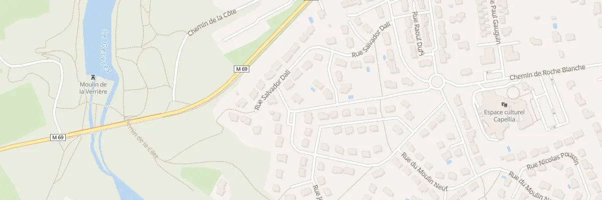 Plan du 16 Rue Salvador Dali à La Chapelle-sur-Erdre