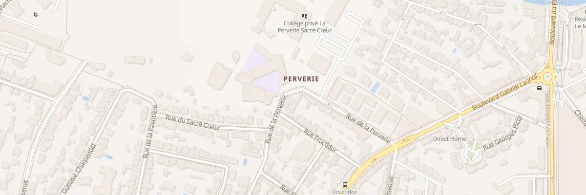 Plan du 48 Rue de la Perverie à Nantes