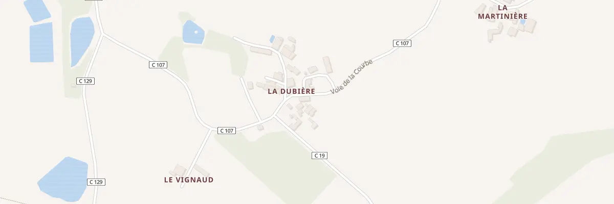 Plan du 10 La Dubière à Aizenay