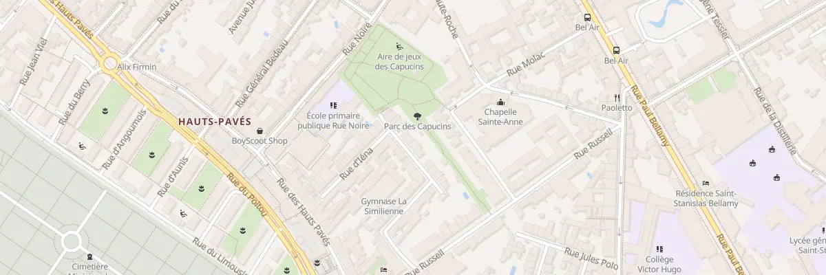 Plan du 39 Rue d’Iéna à Nantes