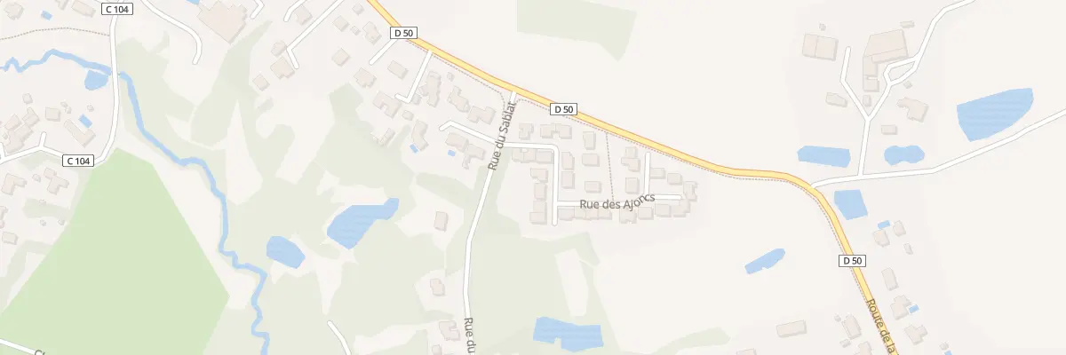 Plan du 8 Rue des Ajoncs à Landeronde