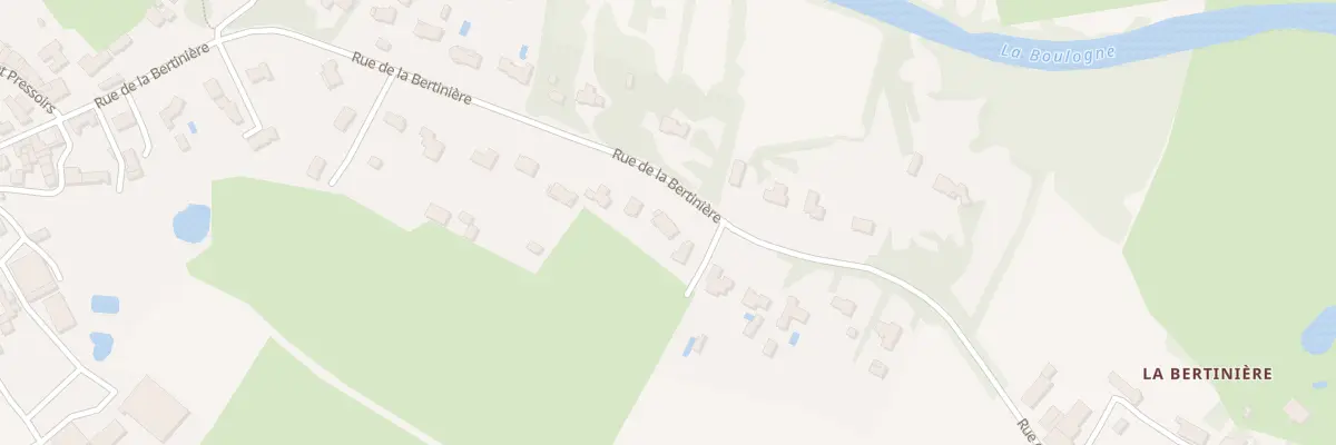 Plan du 52 Rue de la Bertinière à Saint-Colomban