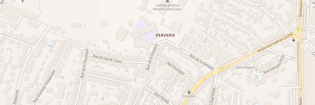 Plan du 44 Rue de la Perverie à Nantes