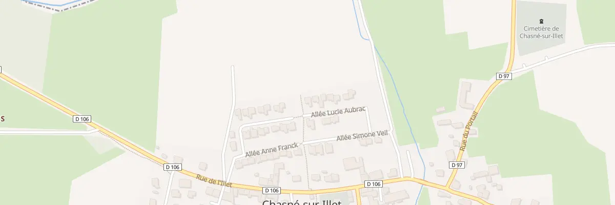 Plan du 18 All Lucie Aubrac à Chasné-sur-Illet