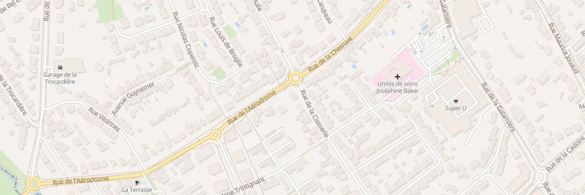 Plan du 2 Rue de la Classerie à Rezé