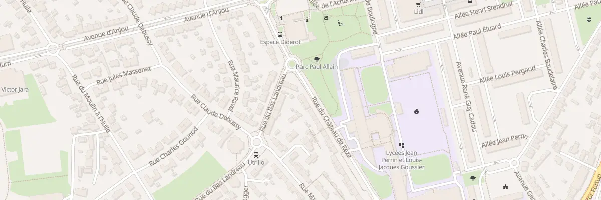 Plan du 63 Rue du Château de Rezé à Rezé