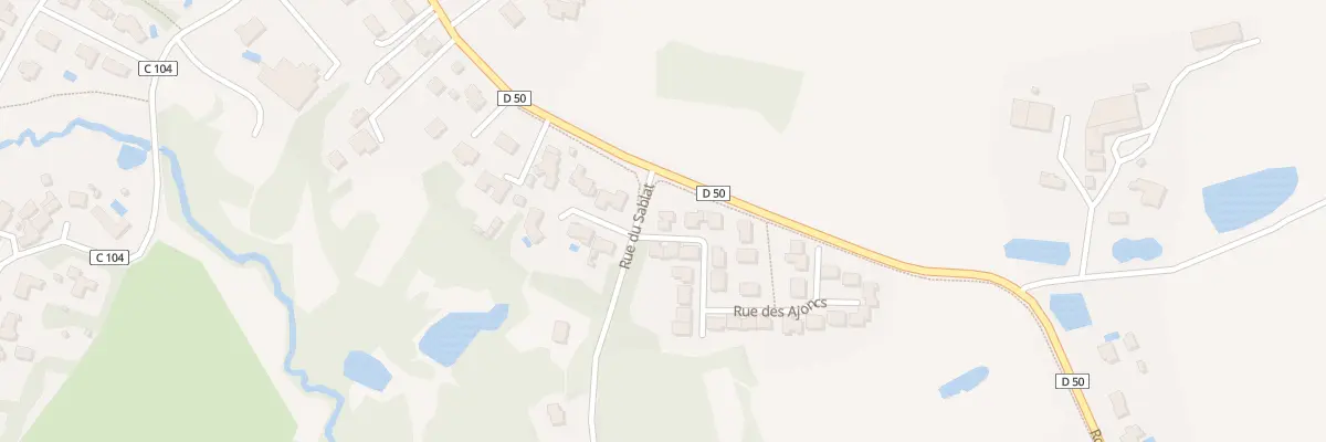 Plan du 1 Rue des Ajoncs à Landeronde