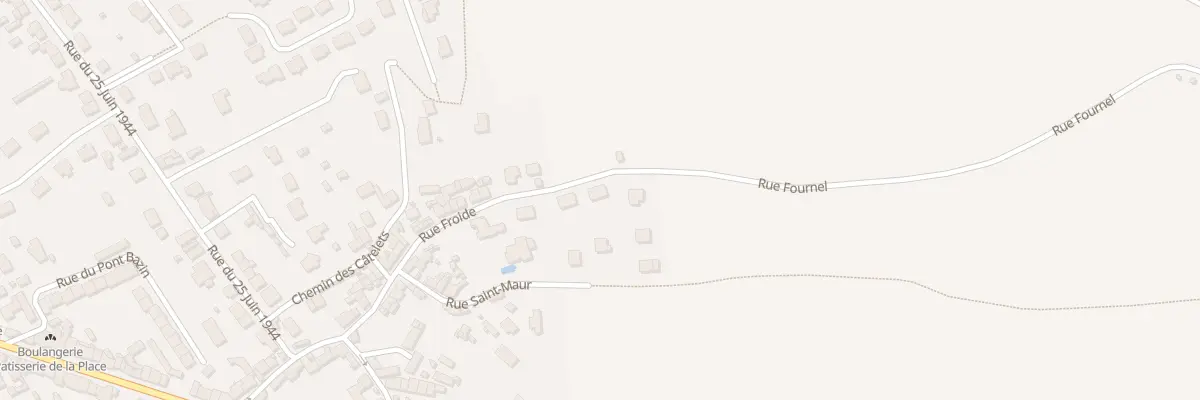 Plan du 28 Rue Fournel à Cherbourg-en-Cotentin