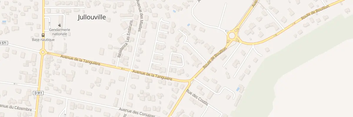 Plan du 29 Av de la Tanguiere Jullouvill à Jullouville