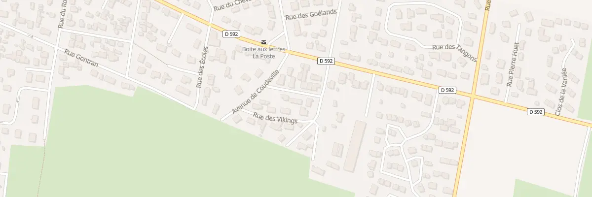 Plan du 6 Rue Guillaume le Conquérant à Bréhal