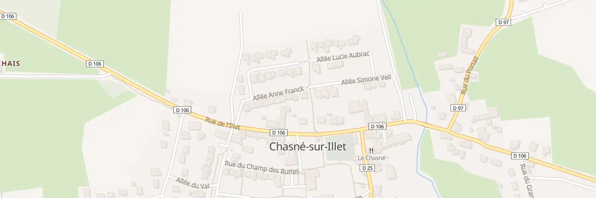 Plan du 17 All Anne Franck à Chasné-sur-Illet