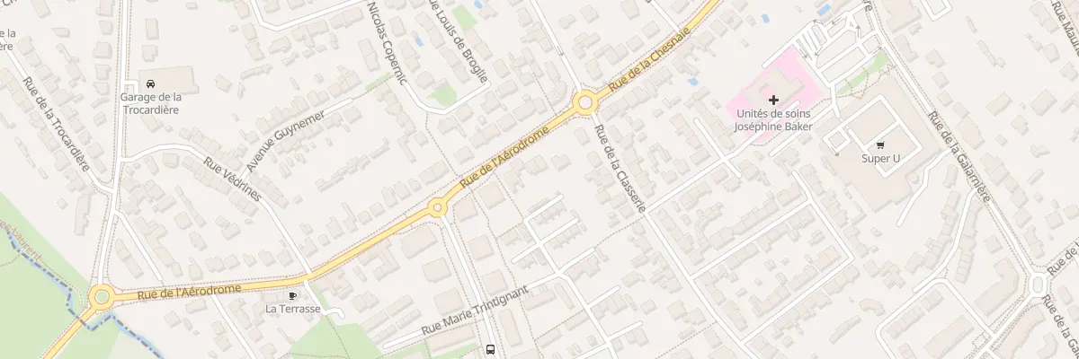Plan du 7 Rue de l’Aérodrome à Rezé
