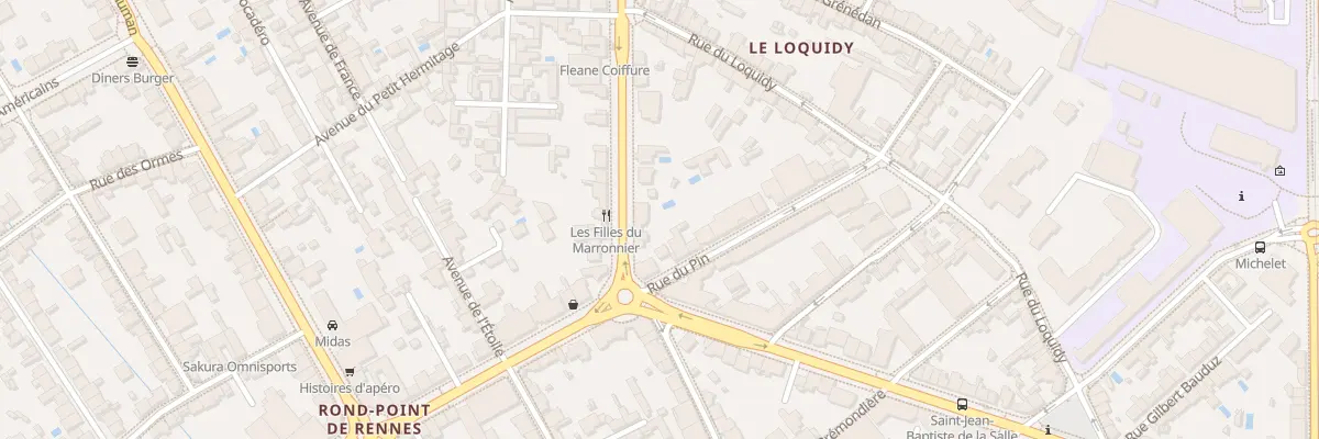 Plan du 2T Bd Gabriel Lauriol à Nantes