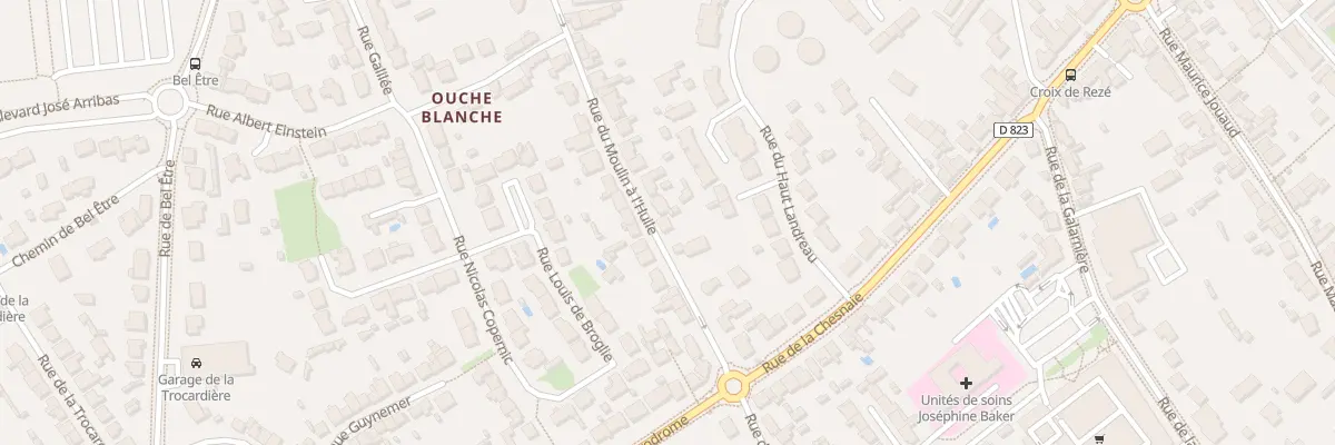Plan du 123 Rue du Moulin à l’Huile à Rezé