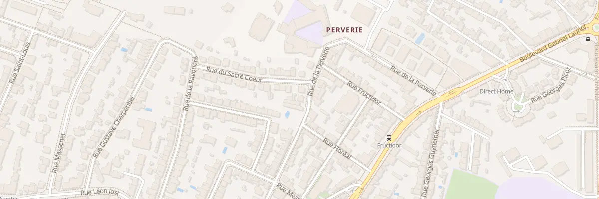 Plan du 41 Rue de la Perverie à Nantes