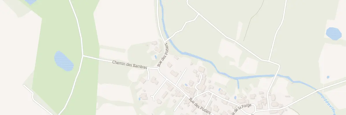 Plan du 1 Rue des potiers à Landeronde