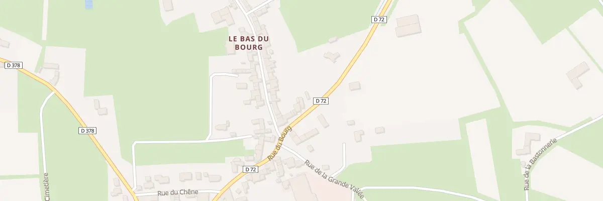 Plan du 121 Rue du Bourg à Créances
