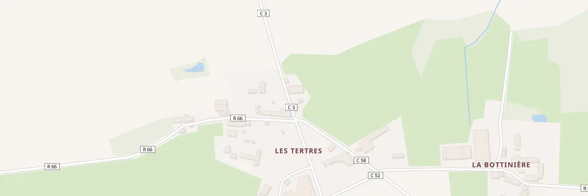 Plan du 1 Les Tertres à Saffré