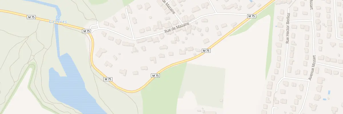 Plan du 60 Rue Mendès France à La Chapelle-sur-Erdre
