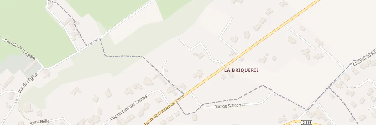 Plan du 20 Route de Coutances à Bréville-sur-Mer