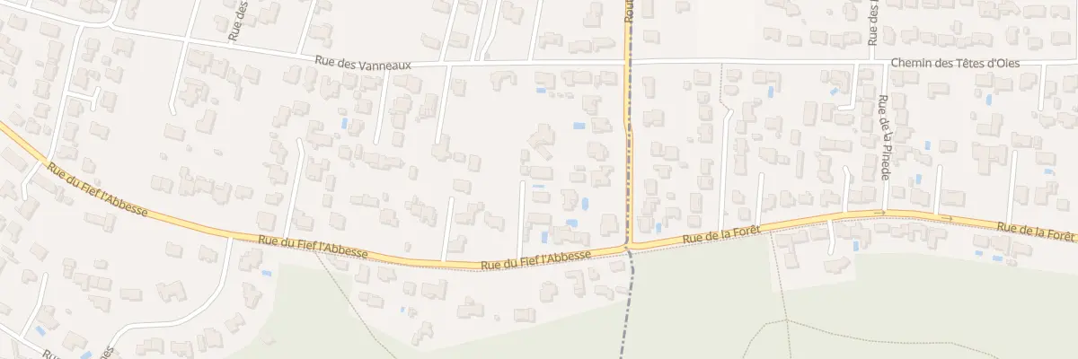 Plan du 93 Rue du fief l’abbesse à Jard-sur-Mer