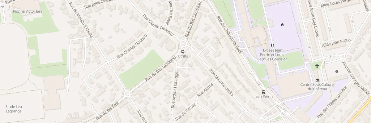 Plan du 5 Rue Arthur Honegger à Rezé