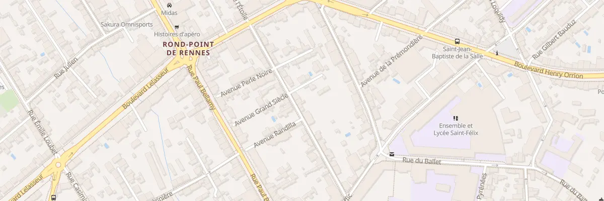 Plan du 28 Rue de la Ville aux Roses à Nantes