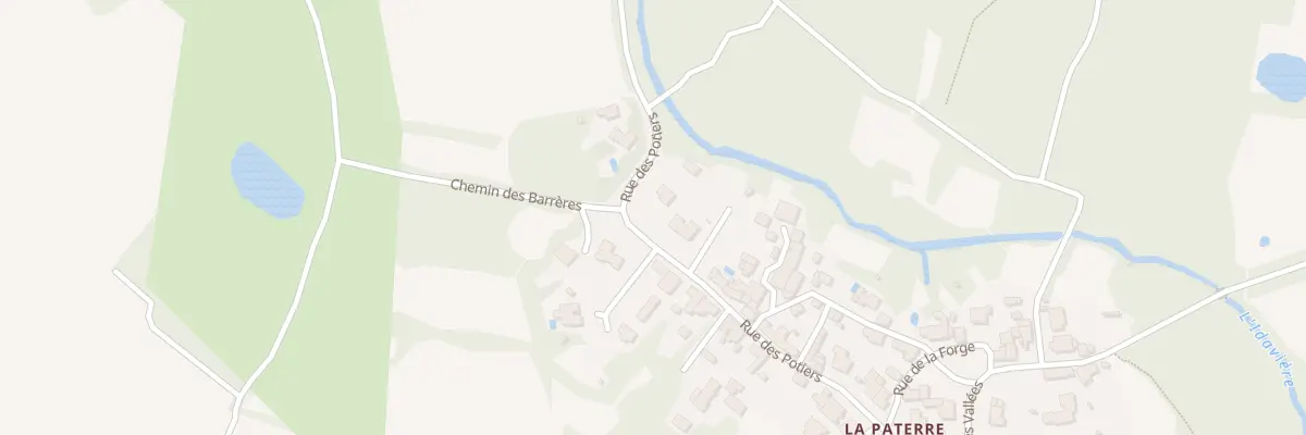 Plan du 3B Rue des potiers à Landeronde