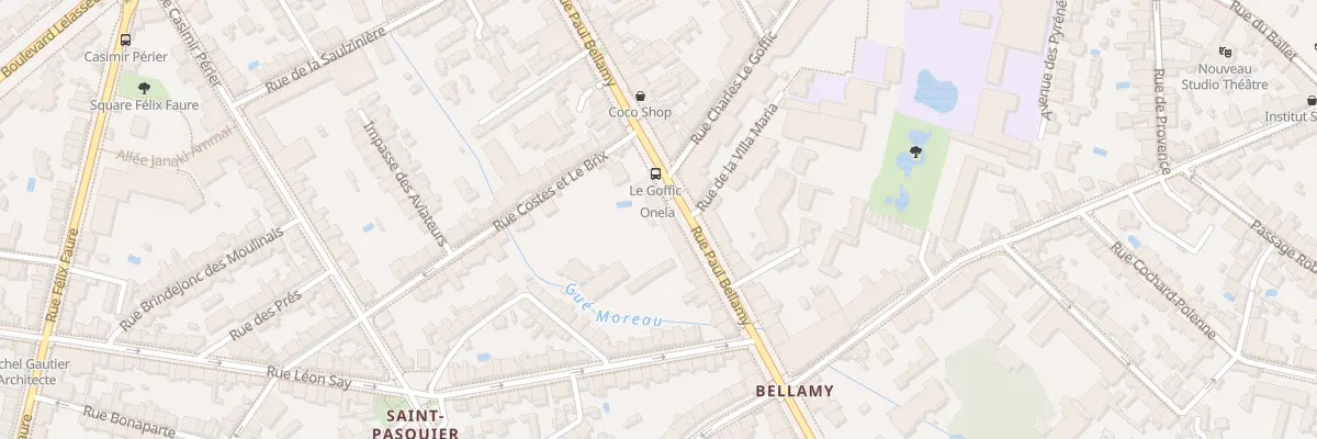 Plan du 169 Rue Paul Bellamy à Nantes