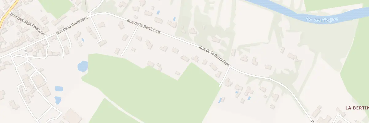 Plan du 48 Rue de la Bertinière à Saint-Colomban